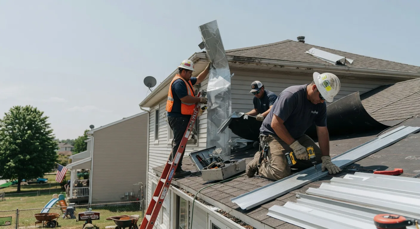 Metal Roof Repair in Oakville, WA